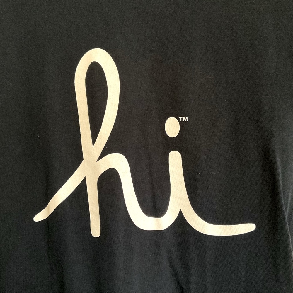 In4mation Hawaii Script Text Hi Design Short Slee… - image 2